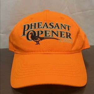 Scheels Outfitters Pheasant Opener Hunters Cap Hat Orange Adjustable